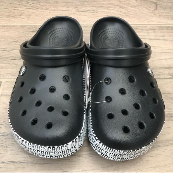 Crocs Men’s Crocband Logo Motion Clog Sandals -NEW - Picture 4 of 9